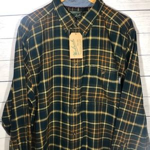 NWT Woolrich Plaid shirt XL